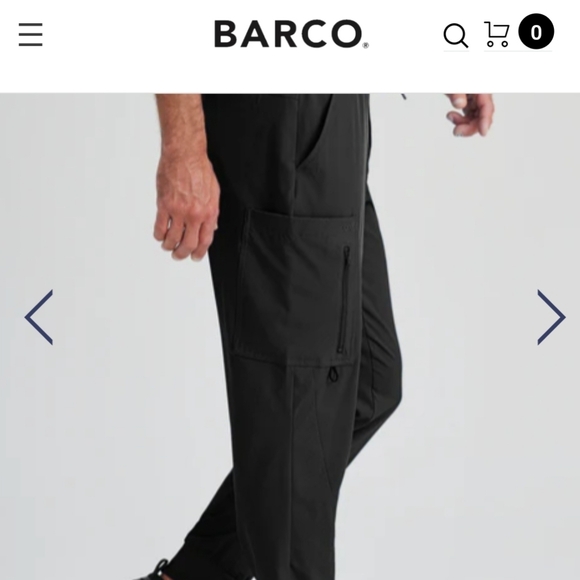 Six Pairs Like New Men's Barco Scrub Pants - Picture 2 of 3